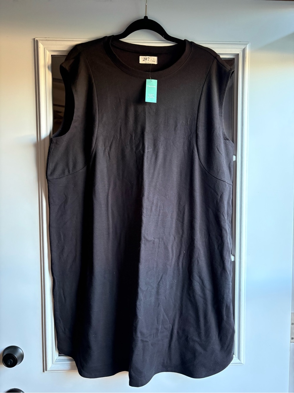 Maurices Black Sleeveless Shift Dress